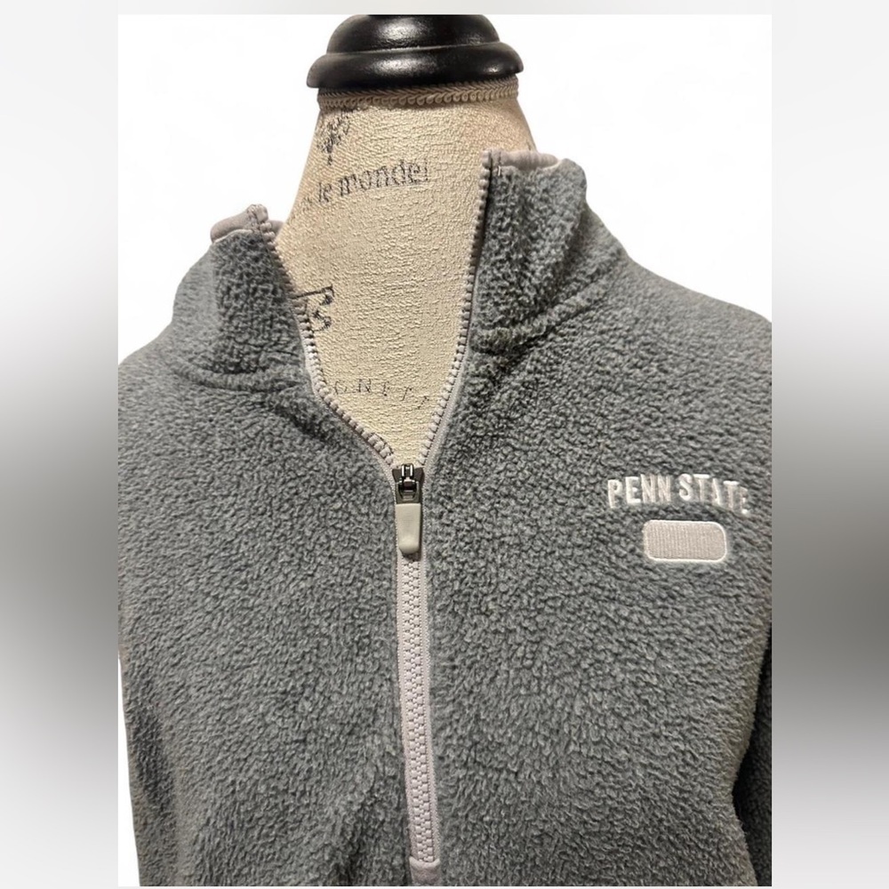 Penn State Nike Gray Fleece Pullover - Picture 2 of 5